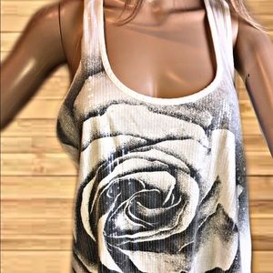 Sequined tank top